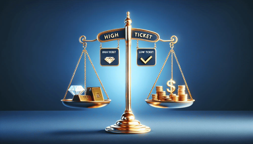 High Ticket Vs Low Ticket Affiliate Marketing