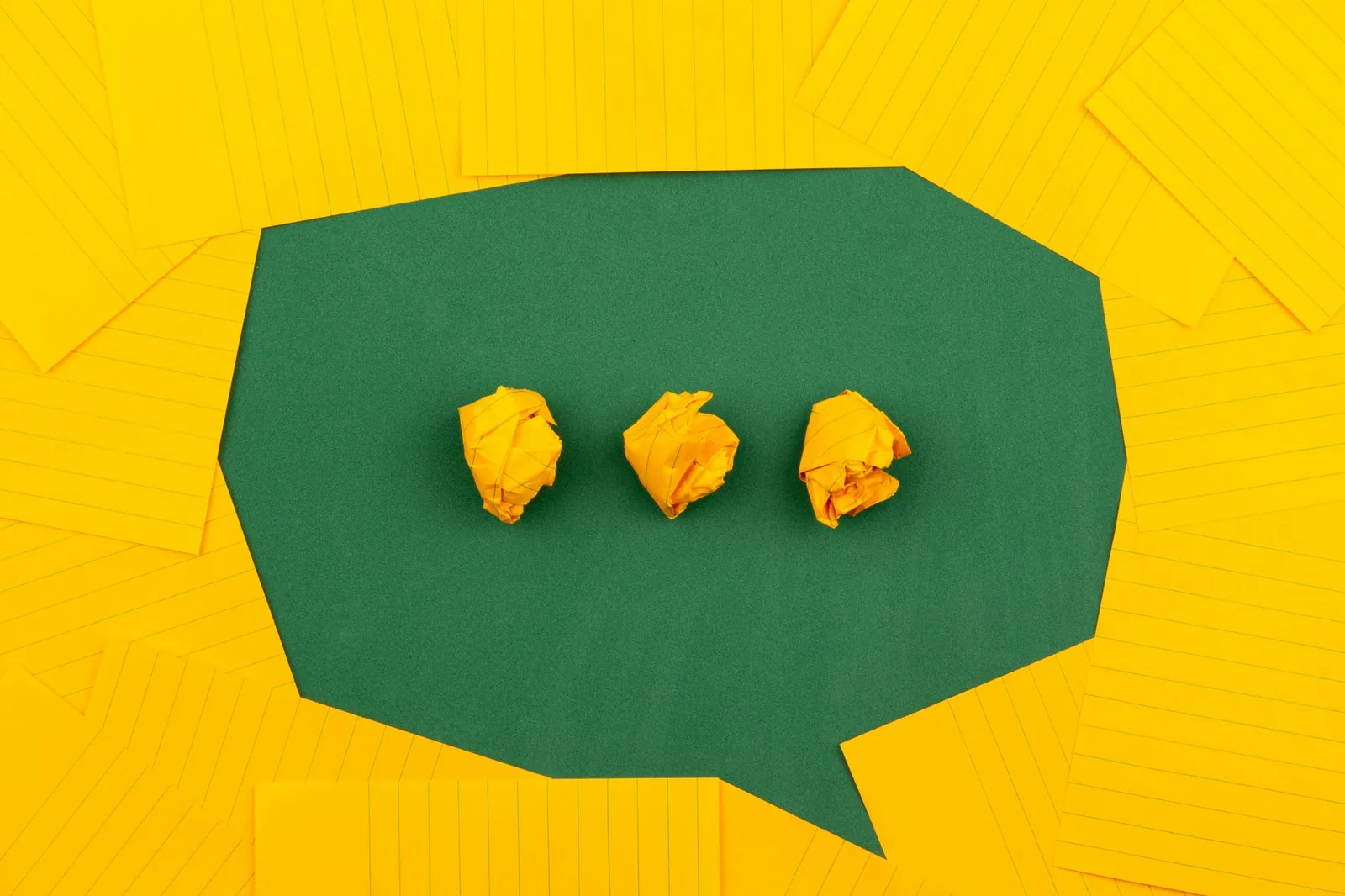 Paper speech bubble, low-ticket vs high-ticket affiliate marketing