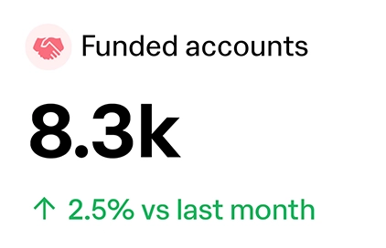 Funded Accounts Hero Image